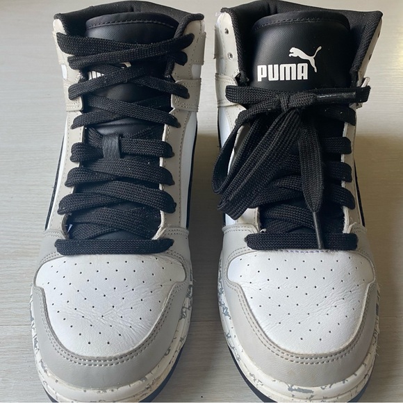 Puma Kids' Rebound Layup High Top Sneaker Big Kid Size 7 7C - Picture 8 of 9